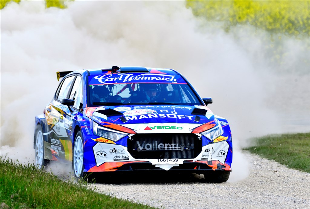 Simon Vallentin og Peter Egholm er meget sultne efter sejr, når starten går til Rally Aalborg.
(Foto: Michael Eisenberg)